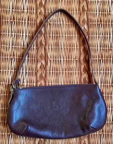 IL BISONTE 일비종떼 가죽 숄더백 브라운