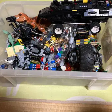 LEGO 블록과 부품 묶음 판매 공룡 탈것 사람
