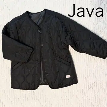[ 미사용 새상품 ] Java 블랙 퀼팅 자켓 S 사이즈
