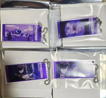 힙합 마이크 아크릴 키링 쿠우갸쿠 쥬시 이누가미