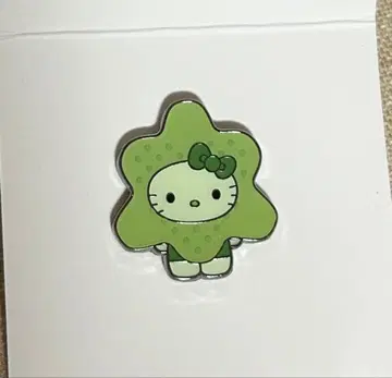 만박 일본관 키티 핀 배지 조 삼각우산이끼