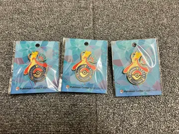 포켓몬 센터 카나자와 한정판 로고 핀즈 3개 세트