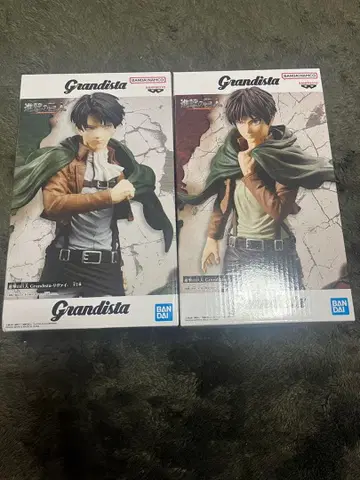 진격의 거인 Grandista 리바이 엘렌 예거 2체 세트