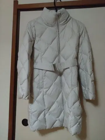 [ 새상품급 ] UNIQLO M 퀼팅 다운 롱 코트