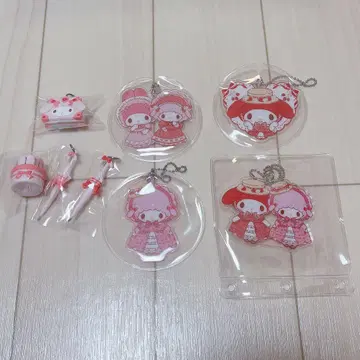 아카멜로모모멜로 마이멜로디 시크릿 키링