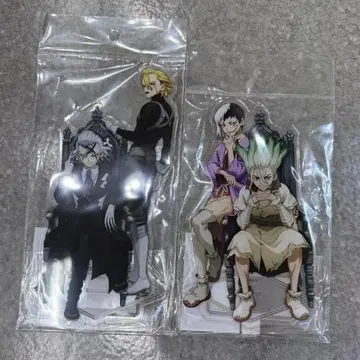 Dr.STONE 제노 스탠리 센쿠 아사기리 겐 페어 아크릴 스탠드