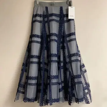SNIDEL 스나이델 튤 롱 스커트
