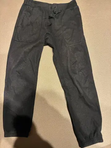 엔할리우드 맨투맨 팬츠 블랙 사이즈 40 (L)