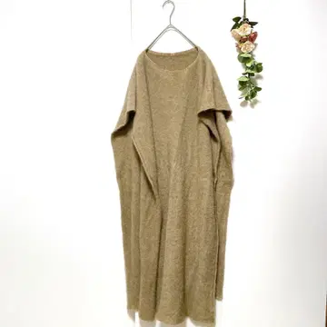 새상품급 [ babaco ] 바바코 캐시미어 판초 케이프 롱 촉감 최고