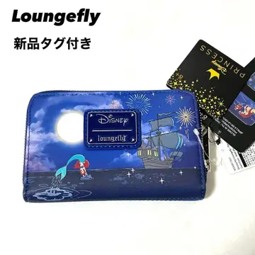 새상품 택 포함 Loungefly 라운지플라이 아리엘 지갑 디즈니