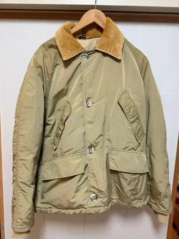 [레어] 엘엘빈 구스다운 자켓 구제 의류 80s 카키 M