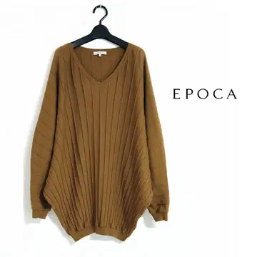 새상품급 EPOCA 에포카 돌먼 슬리브 니트 풀오버