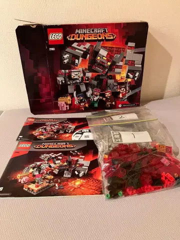 LEGO Minecraft 21163 레고 마인크래프트 레드스톤의 결전