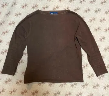SAINT JAMES 브라운 긴팔 티셔츠 사이즈 1 XS