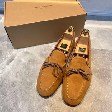 [새상품급] 42ND ROYAL HIGHLAND / 리본 스웨이드 로퍼