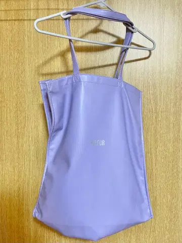 FURFUR 퍼플 토트백