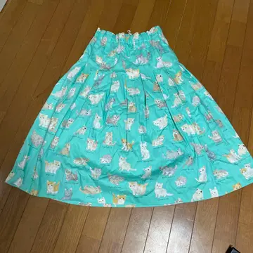 고양이 도감 프랑슈리페 오리프리 스커트