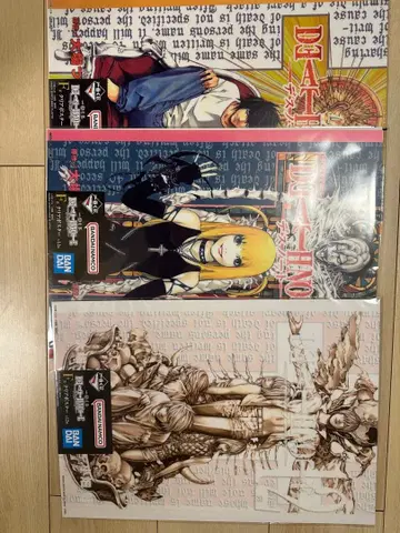 제일복권 데스노트 F상 클리어 포스터 3종 H상 아크릴 참 2종