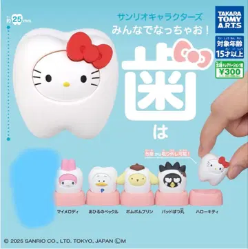 산리오 캐릭터즈 모두 함께 되자! -이- 세미 컴프 세트