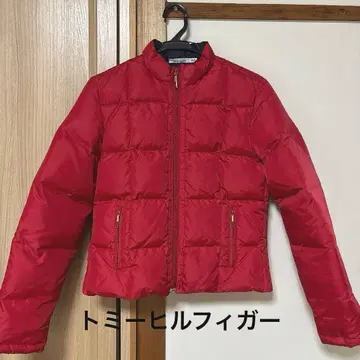 TOMMY HILFIGER 다운 자켓 (레드) XS