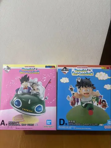 드래곤볼 제일복권 스냅 컬렉션 2 A상 D상 세트 덤 포함