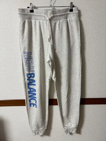 New Balance 스웨트 팬츠 L 사이즈 그레이