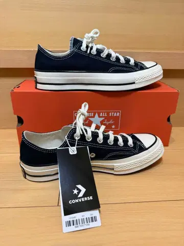 미사용 새상품 CONVERSE CT70 블랙 25cm