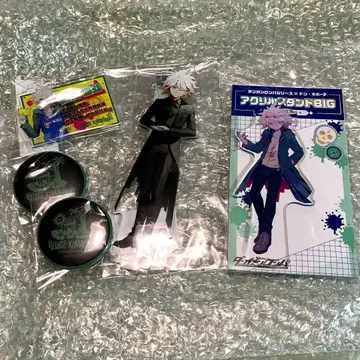 슈퍼 단간론파 2 코마에다 나기토 5점 세트 아크릴 스탠드 캔뱃지