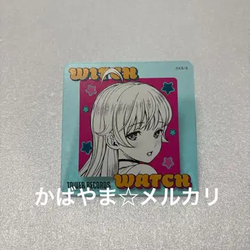 위치 워치 타워 레코드 아크릴 배지 컬렉션 와카츠키 니코 니코