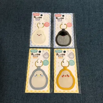 새의 깃털 참 문조 패턴 잉꼬 패턴 4종 세트