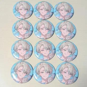 니지산지 히바치 마나 Sweet Floaties 캔뱃지 5