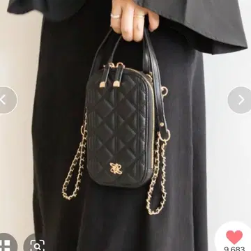 RANDA 2WAY 퀼팅 멀티 숄더백