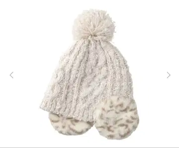 택 포함 새상품 퍼 귀도리 니트 와치