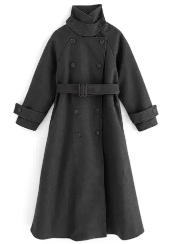 그레일 GRL 울 트렌치코트 ze783