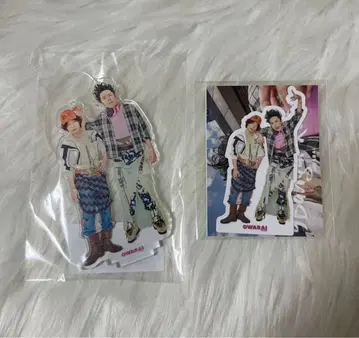 OWARAI NYLON 9번가 레트로 아크릴 스탠드 스티커