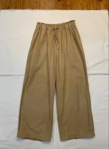 새상품급 브로캔트 Brocante 코튼 와이드 팬츠 일본제