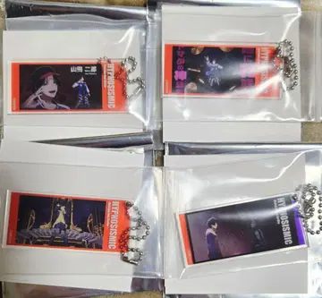 힙합 마이크 아크릴 키링 이치로 지로 사부로 쿠코