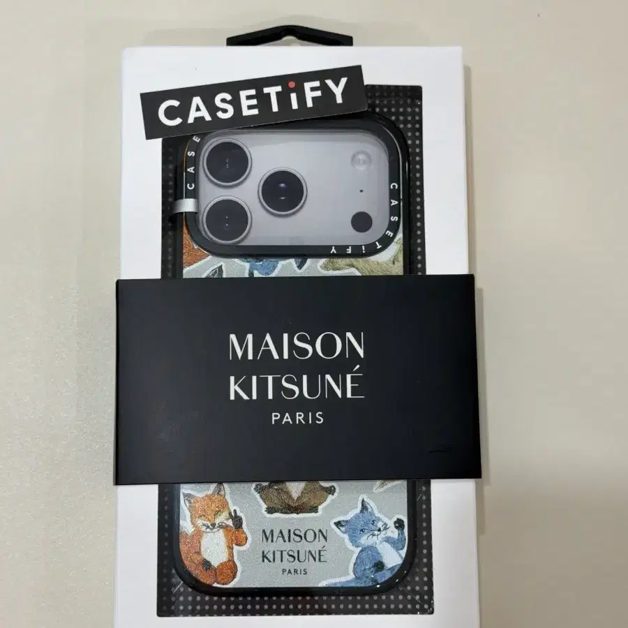 iPhone 17 Pro][New Product] Maison Kitsuné CASETiFY Case #케이스