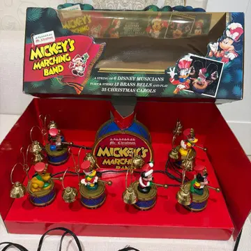 미키마우스 마칭 밴드 크리스마스 오너먼트