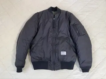 BEDWIN 베드윈 블랙 MA-1 플라이트 자켓 리버서블