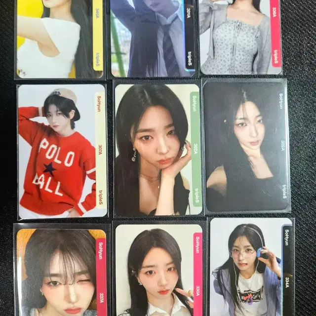 트리플에스 소현 실물 오브젝트, 앨범 구성품 일괄