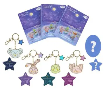 더피 썸머 나이트 멜로디 키체인 5개 컴플리트 미개봉 새상품