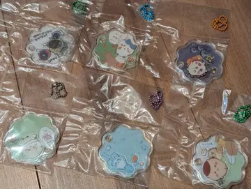 6개 세트 치이카와(먼작귀) 캐릭터 샤카 참 구미 모몽가 하치와레