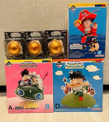 드래곤볼 스냅 피규어 제일복권 A상 B상&D상 + 덤 포함