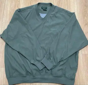 Eddie Bauer 골프 나일론 풀오버 그린 XL