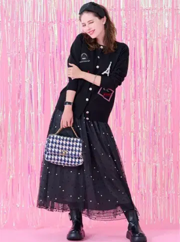 Chesty 체스티 도트 샤샤 스커트 사이즈 0