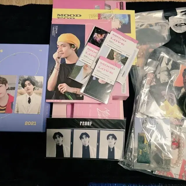 방탄 태형 뷔 공굿 비공굿 홈마 굿즈 일괄양도 누나비 웸블리 메모리즈