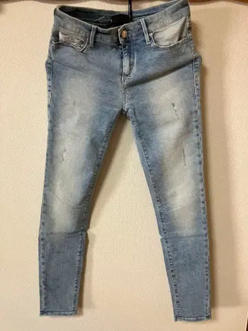 gas 라이트 블루 스키니 데님