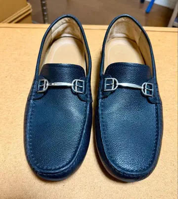 [ 새상품급 ] BALLY 드라이빙 슈즈 블랙 이탈리아제 25.5cm