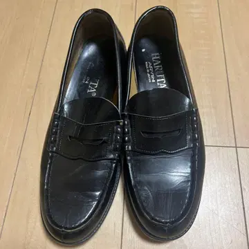 HARUTA 블랙 로퍼 27.5EEE